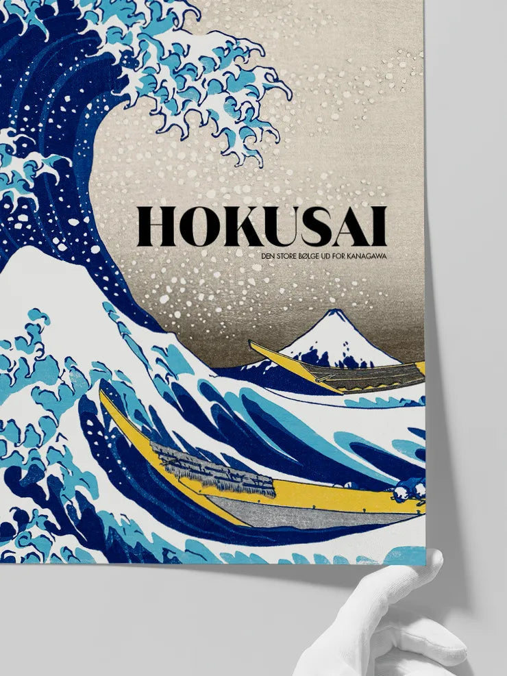 Hokusai, The Great Wave off Kanagawa - Art Print  Poster