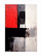 The Red Block - Art Print