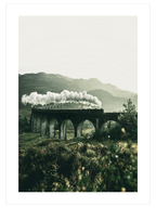 Buharlı Lokomotif - Art Print