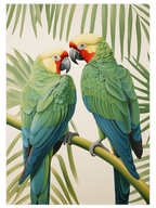 Papağan Çifti - Poster Seti Duo