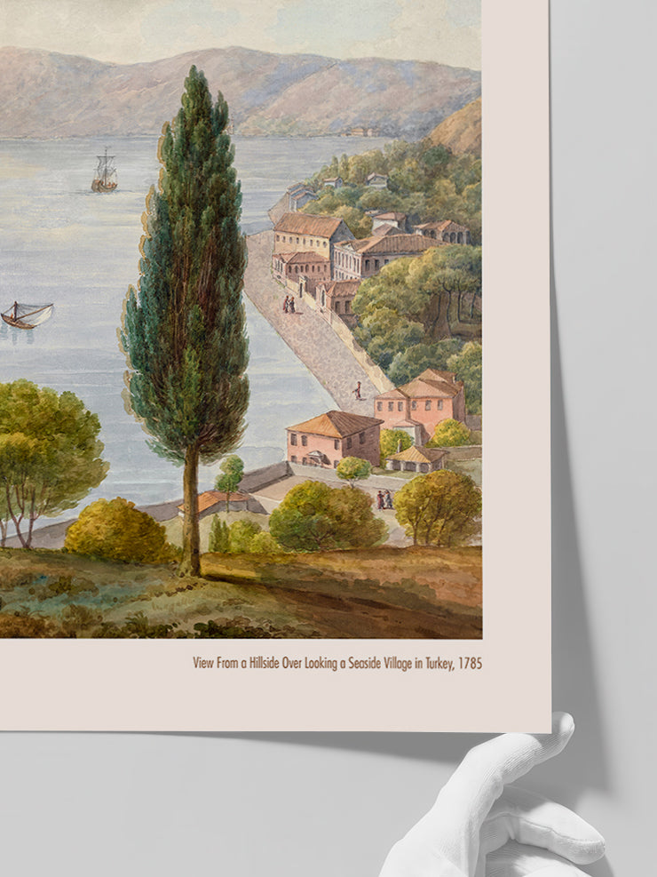 Village in Turkey, Willey Reveley - Art Print  Poster