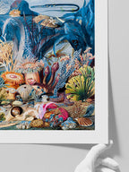Su Altı Dünyası - Art Print