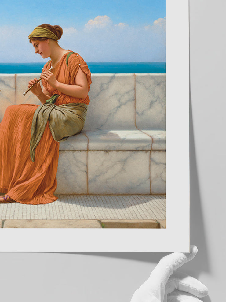 William Godward Songs Without Words - Art Print