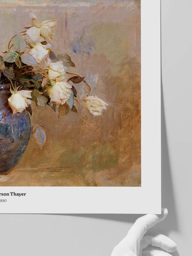 Handerson Thayer Roses - Art Print
