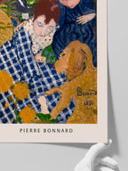 Pierre Bonnard Woman with Dog - Art Print