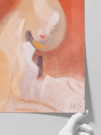 Helene Schjerfbeck Girl with Blonde Hair - Art Print