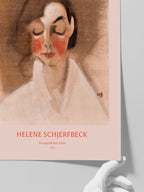Helene Schjerfbeck Rosy-Cheeked Girl - Art Print