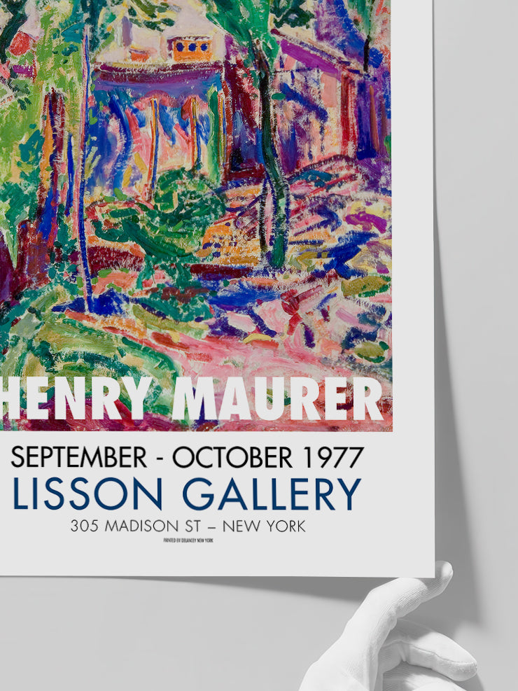 Henry Maurer Afiş N2 - Art Print  Poster