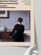 Hammershoi Afiş - Art Print