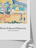 Delacroix Pines On The Coastline - Art Print
