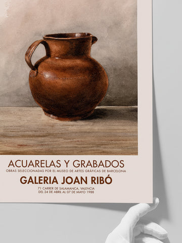Galeria Joan Ribo Afiş - Art Print