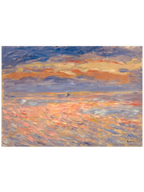 Pierre-Auguste Renoir Sunset - Art Print