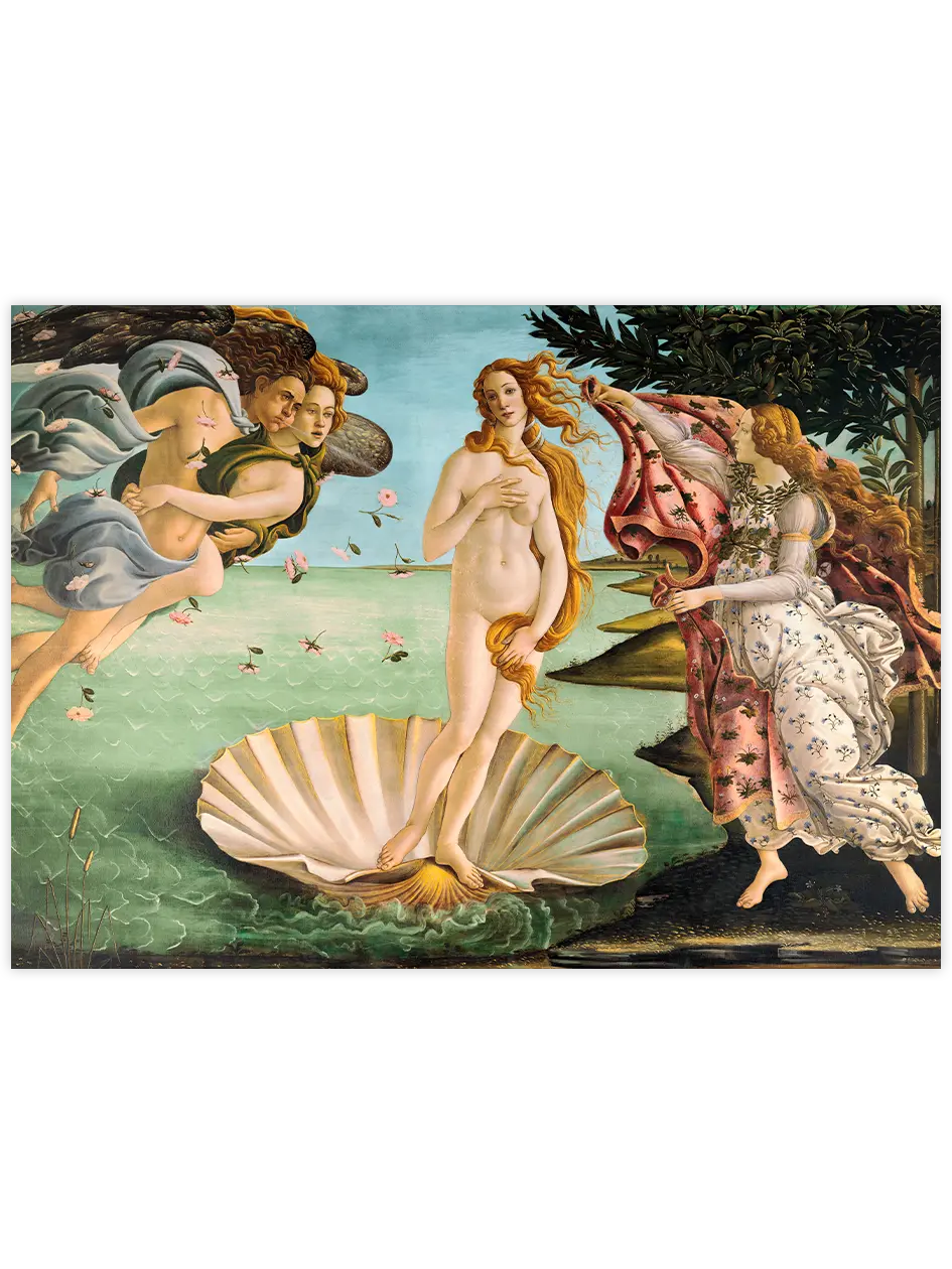Sandro Botticelli The Birth of Venus - Art Print Ünlü Ressamlar Poster