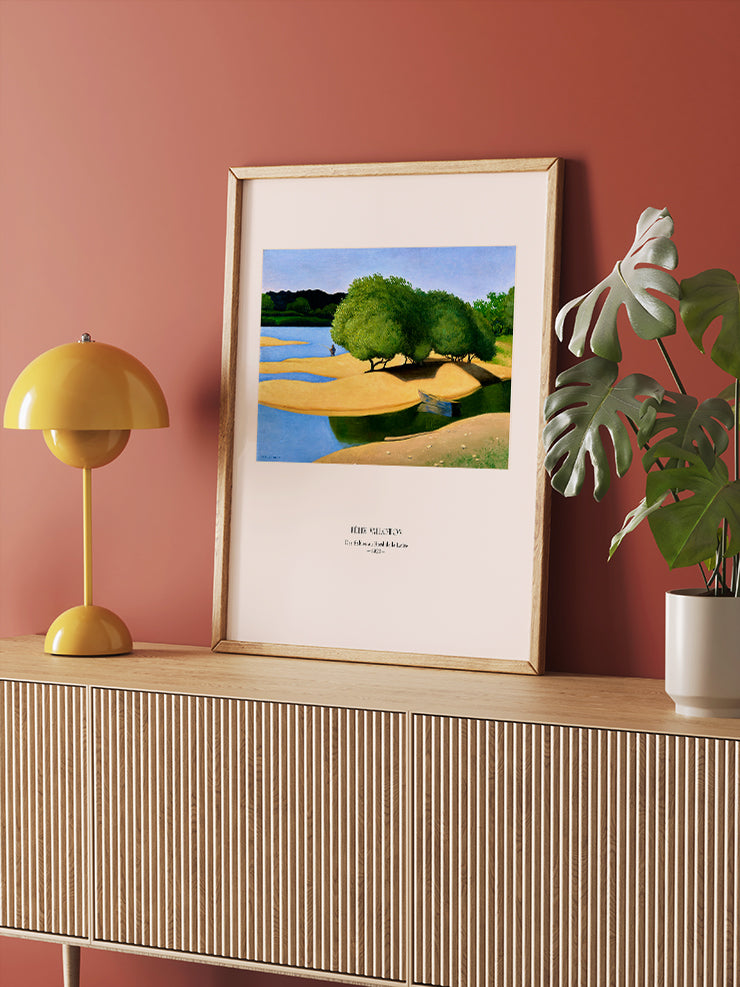 Félix Vallotton Bancs de Sable au Bord de la Loire - Art Print Ürün ikincil görseli