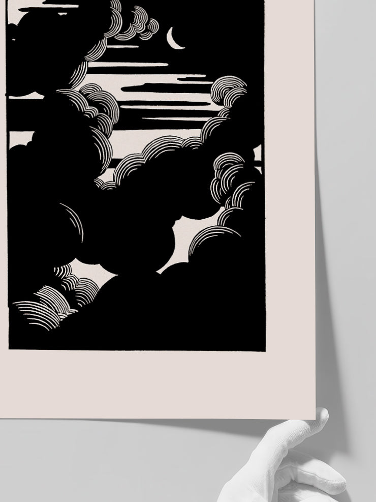 Félix Vallotton Clouds - Art Print  Poster