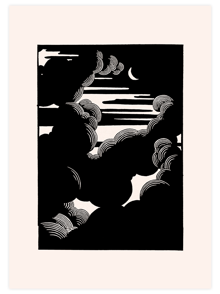 Félix Vallotton Clouds - Art Print Ürün ana görseli