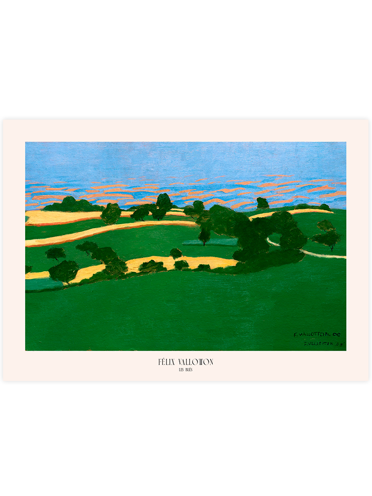 Felix Vallotton Corn Fields - Art Print Ürün ana görseli