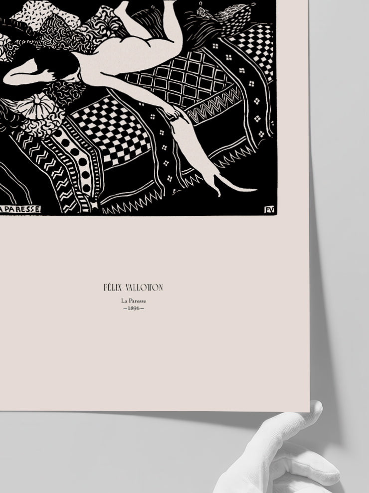 Felix Vallotton La Paresse - Art Print