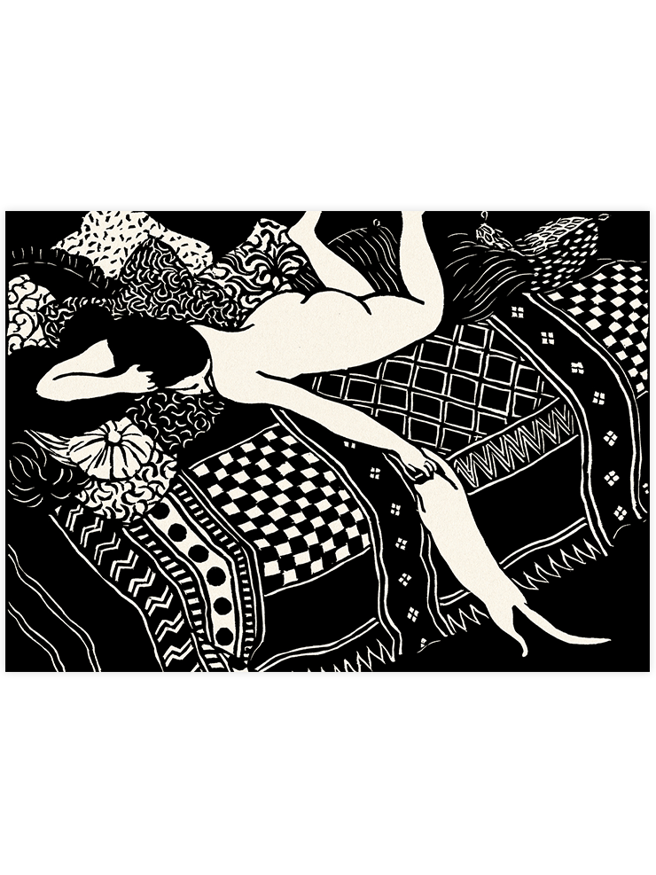 Felix Vallotton La Paresse - Art Print Ürün ana görseli