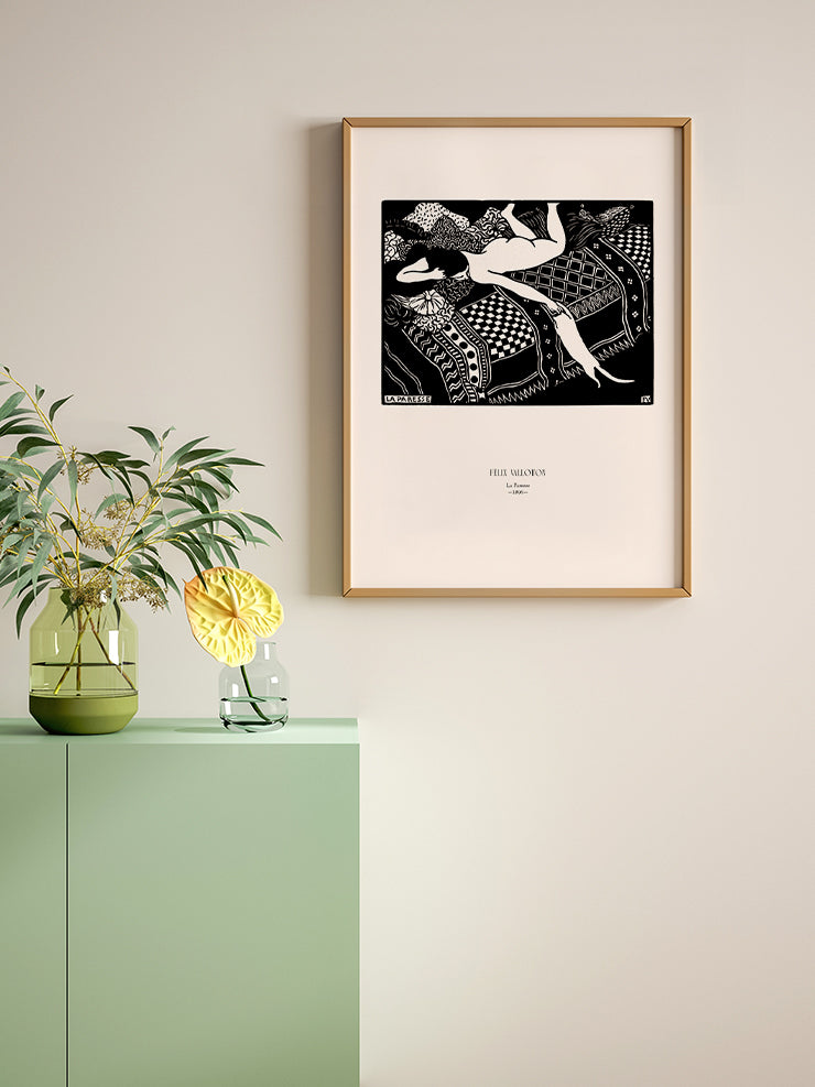 Felix Vallotton La Paresse - Art Print Ürün ikincil görseli