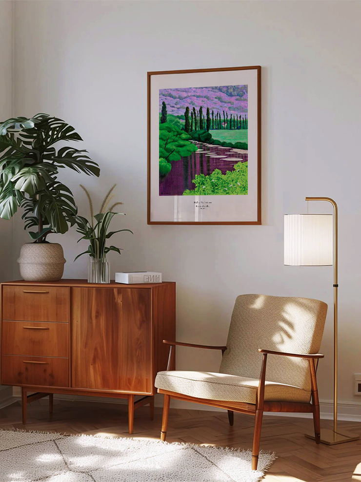 Félix Vallotton Paysage à Marcilliac - Art Print Ürün ikincil görseli