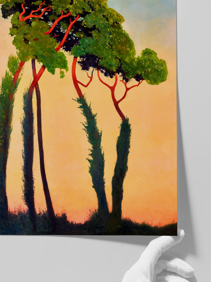 Félix Vallotton Last Sun Rays - Art Print  Poster
