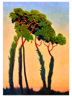 Félix Vallotton Last Sun Rays - Art Print