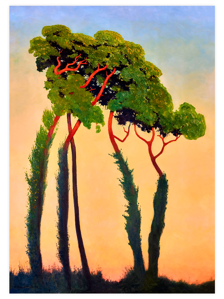 Félix Vallotton Last Sun Rays - Art Print