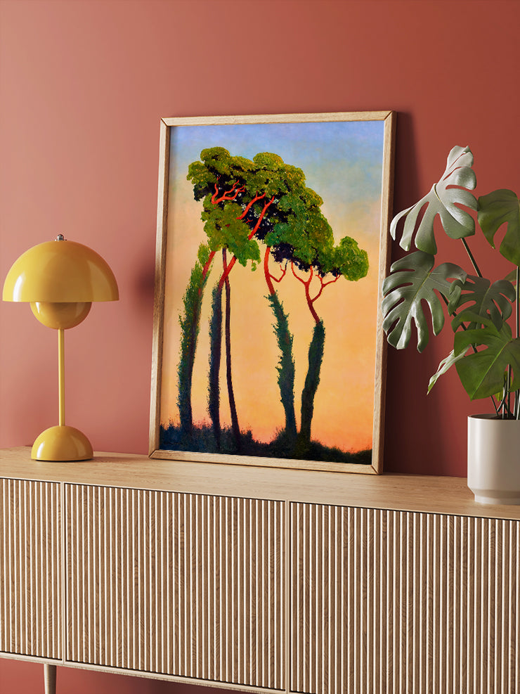 Félix Vallotton Last Sun Rays - Art Print Ürün ikincil görseli