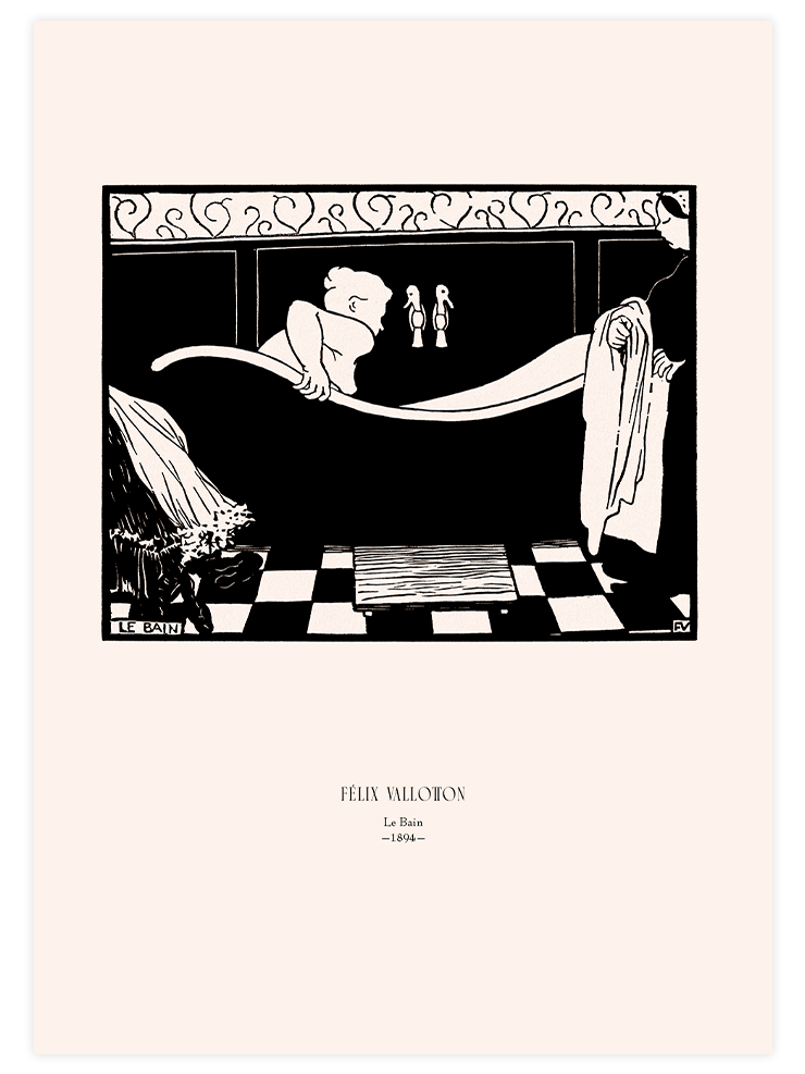 Félix Vallotton Le Bain - Art Print