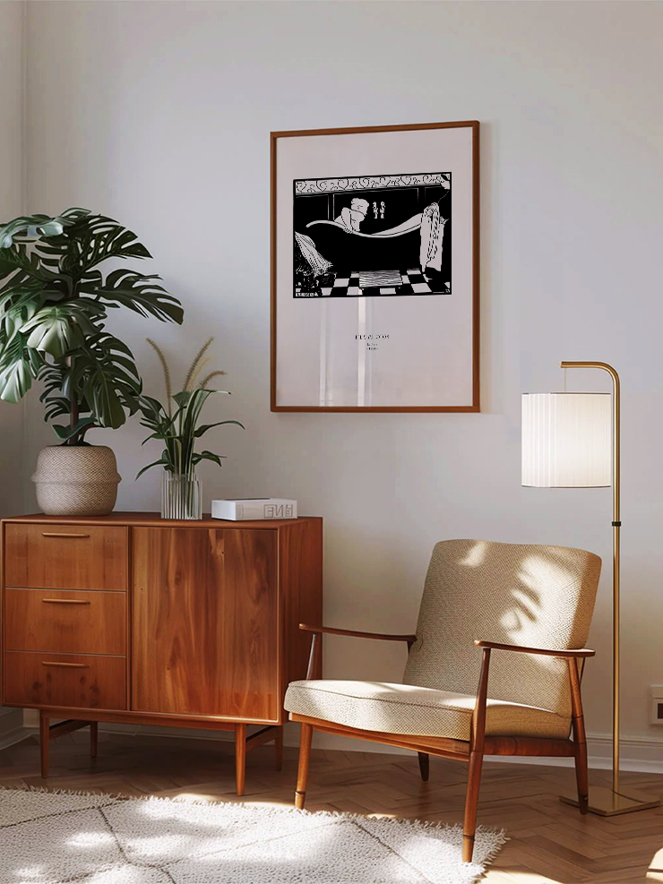 Félix Vallotton Le Bain - Art Print Ürün ikincil görseli