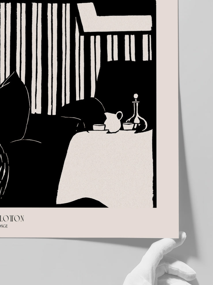 Félix Vallotton Le Mensonge - Art Print  Poster