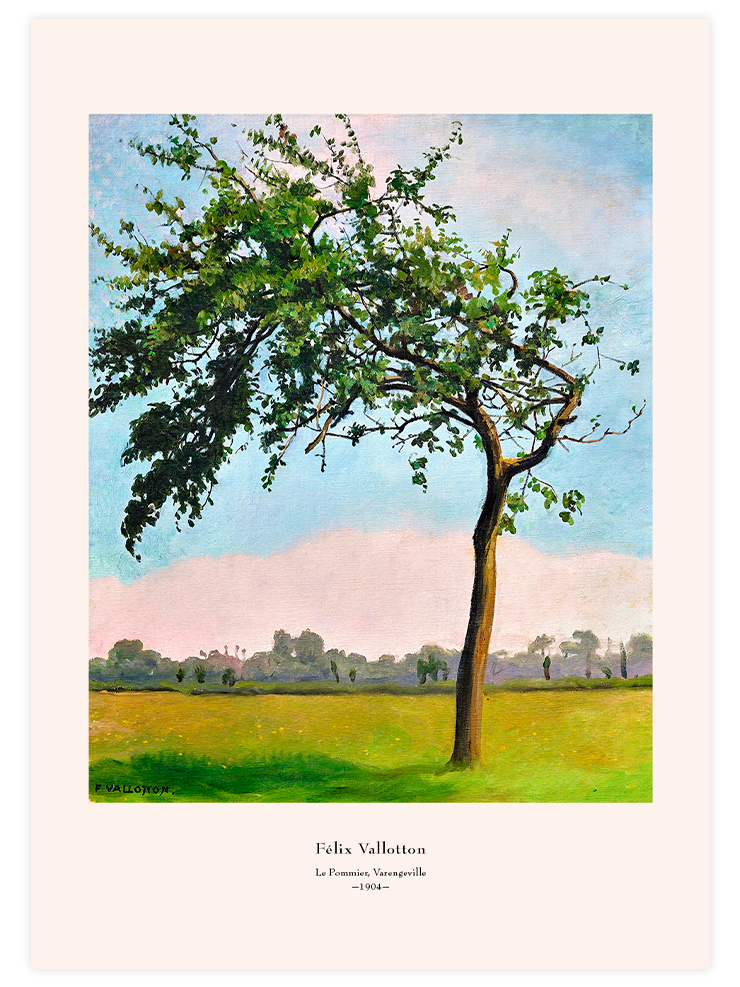 Félix Vallotton Le Pommier, Varengeville - Art Print