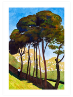 Félix Vallotton The Big Trees, Around Honfleur - Art Print