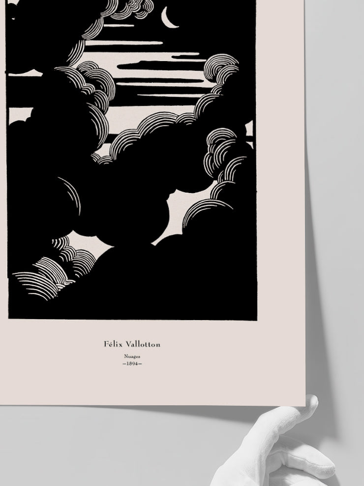 Félix Vallotton Nuages - Art Print  Poster