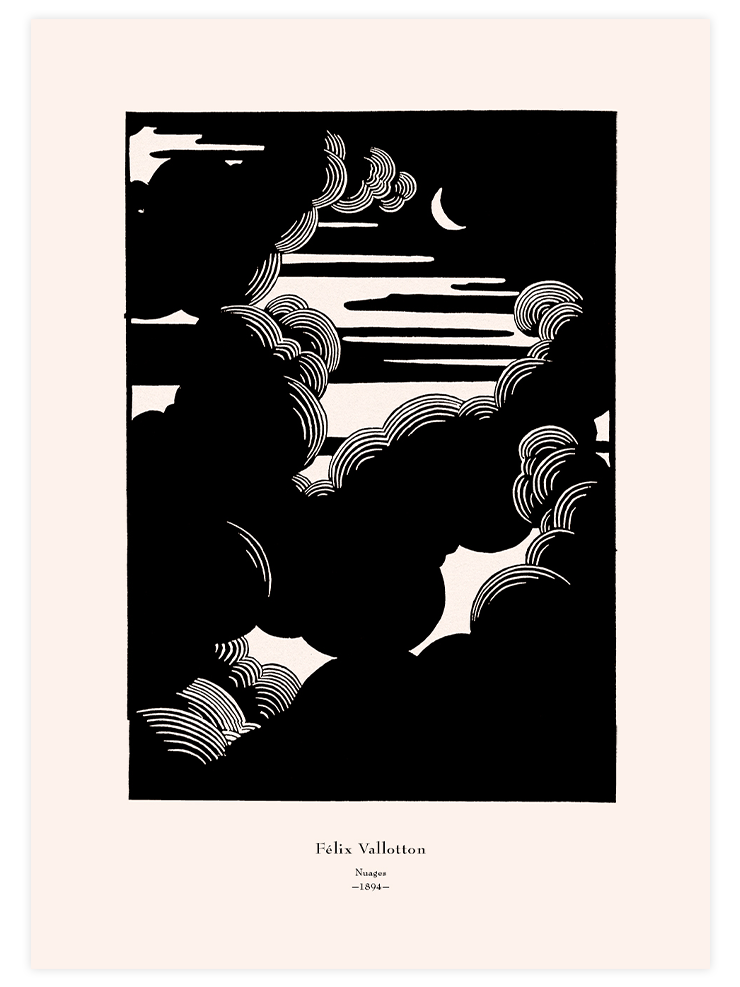Félix Vallotton Nuages - Art Print