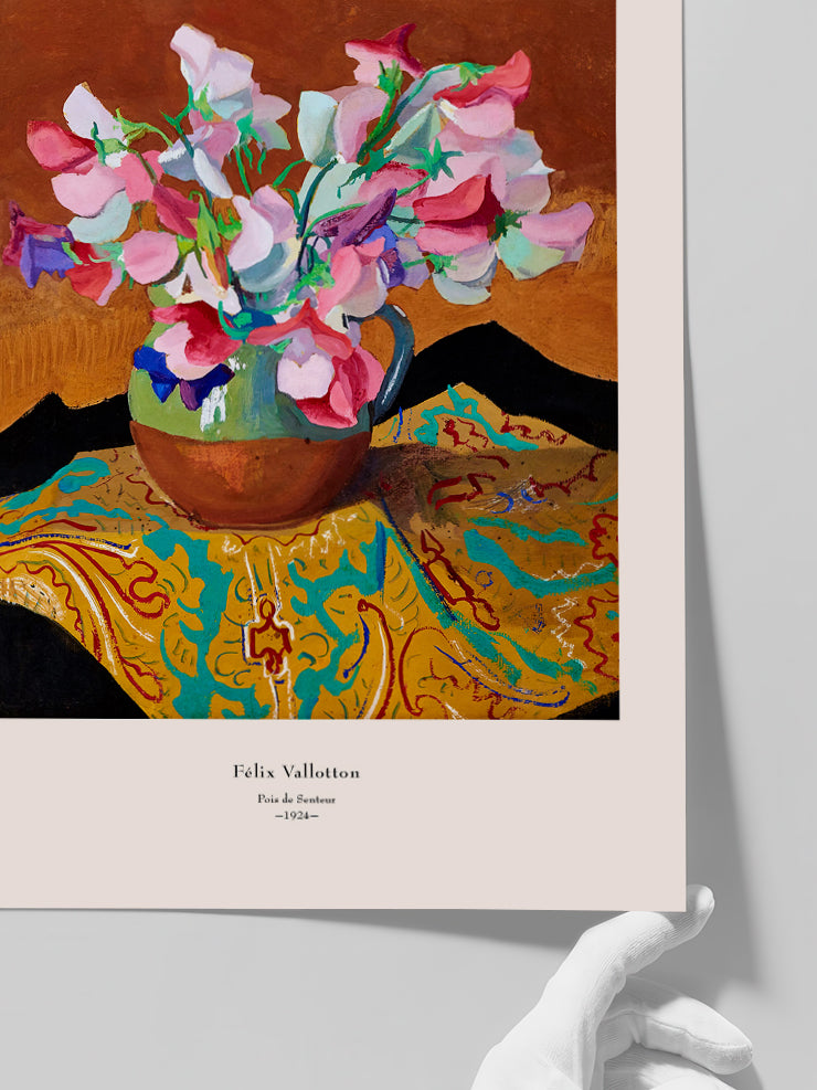 Félix Vallotton Pois de Senteur - Art Print  Poster