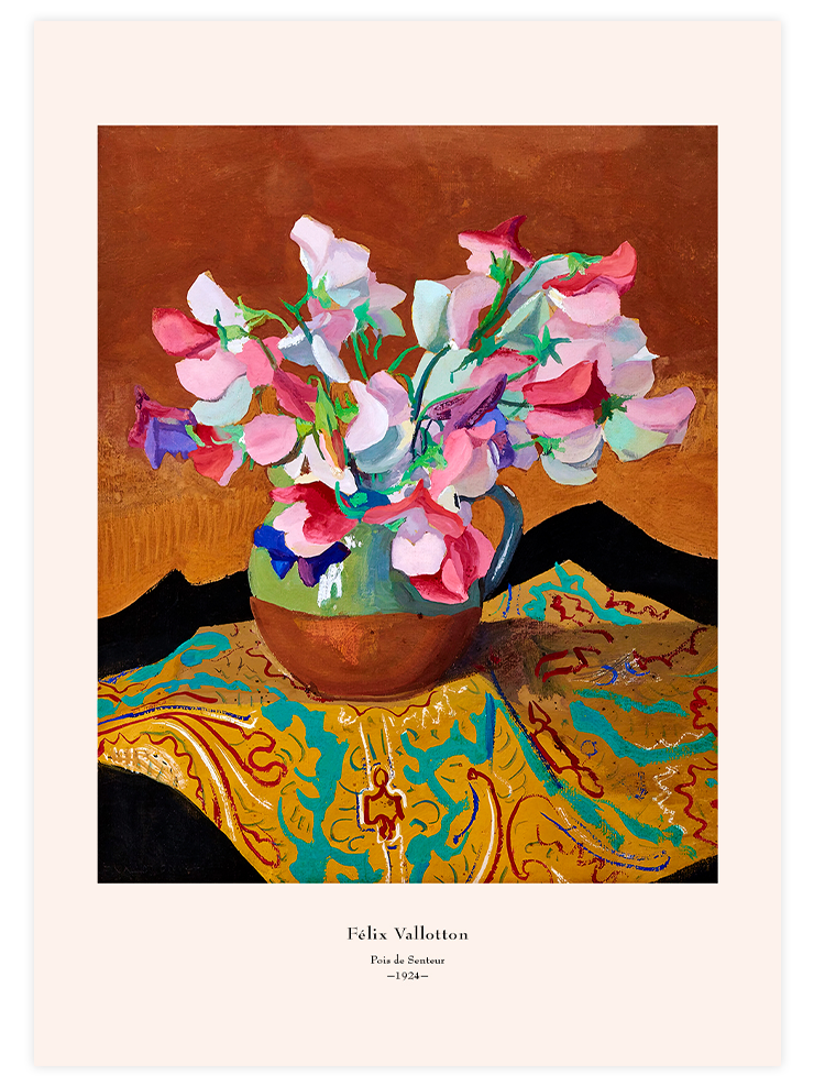 Félix Vallotton Pois de Senteur - Art Print