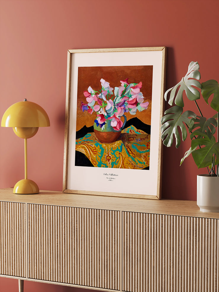 Félix Vallotton Pois de Senteur - Art Print Ürün ikincil görseli