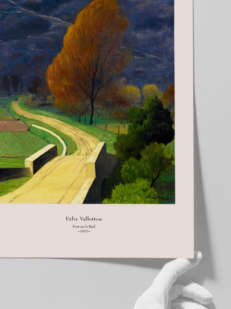 Félix Vallotton Pont sur le Béal - Art Print  Poster