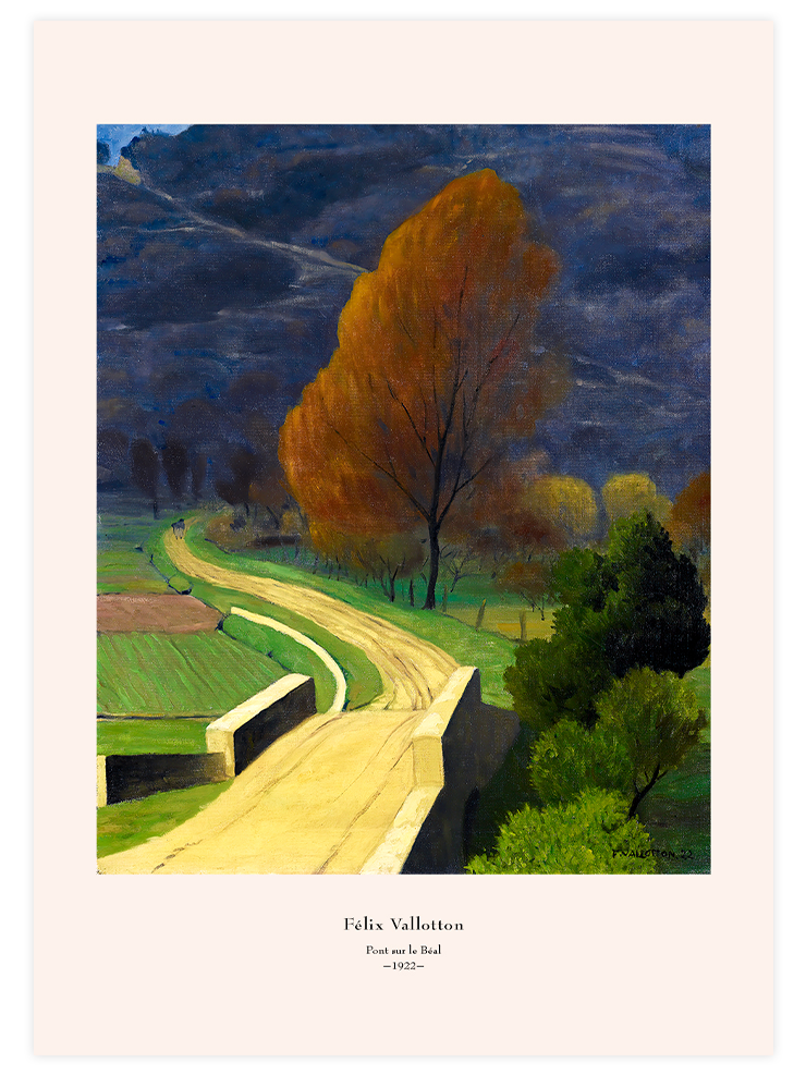 Félix Vallotton Pont sur le Béal - Art Print