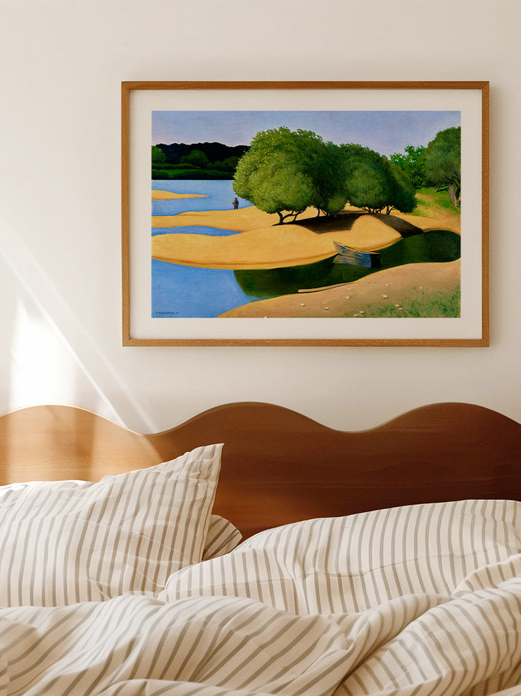 Félix Vallotton Sands on the Edge of the Loire - Art Print  Poster