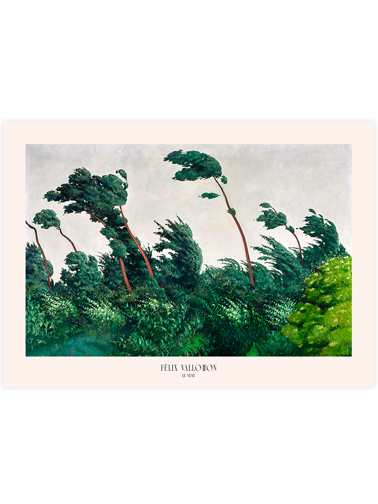 Felix Vallotton The Wind - Art Print Ürün ana görseli