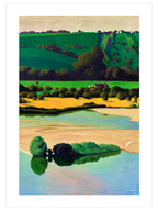 Félix Vallotton Evening on the Loire - Art Print