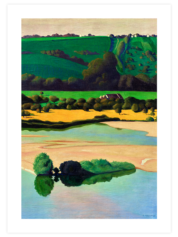 Félix Vallotton Evening on the Loire - Art Print