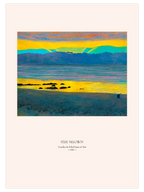 Félix Vallotton Yellow and Green Sunset - Art Print