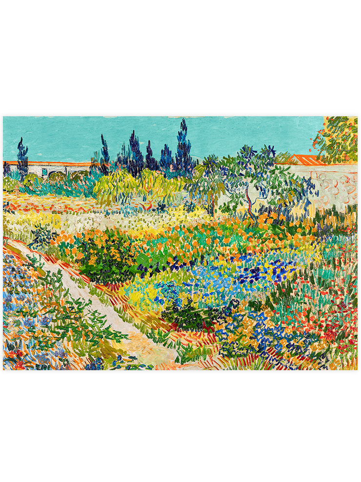 Van Gogh Arles’de Bahçe - Art Print Ürün ana görseli