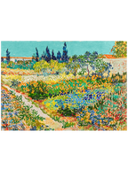 Van Gogh Arles’de Bahçe - Art Print