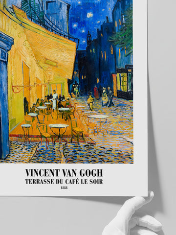 Van Gogh Gece Kahvesi - Art Print