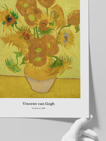 Van Gogh Sunflowers (Ayçiçekleri) N2 - Art Print